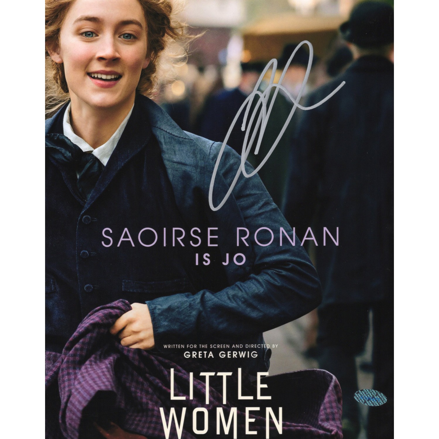 シアーシャ・ローナン直筆サイン入り超大型写真‥Saoirse Ronan